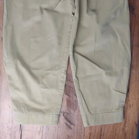 ULLA JOHNSON DUNE HIGH WAISTED TAPERED TROUSER SIZE 0 - Picture 10 of 12